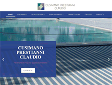 Tablet Screenshot of pavimenticusimanoprestianni.com